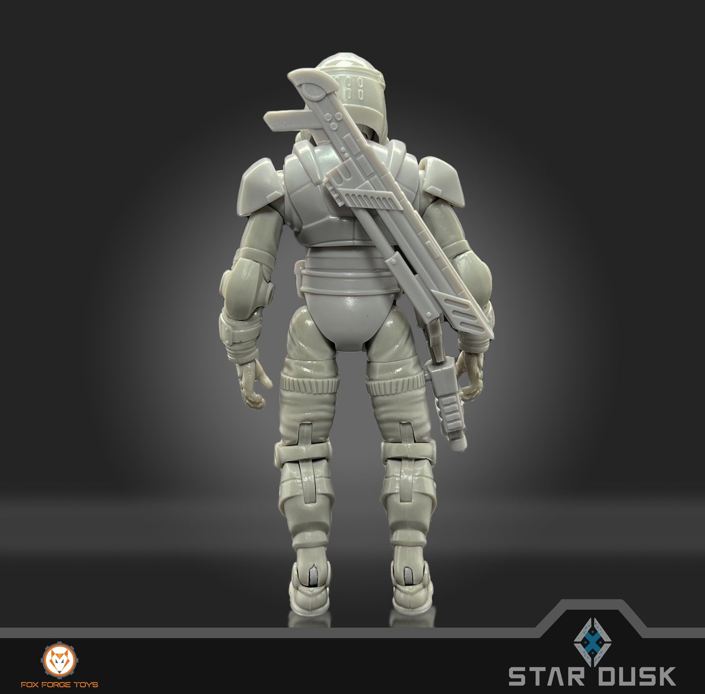 "DIY Grey Blank" Legionnaire Action Figure